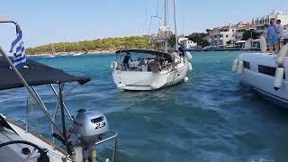 Boat Trying to Raise Its Sail Bumps Into Others Leading to Chaos - 1530763