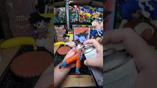 Goku VS Nappa - 3D Printed Diorama