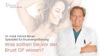 Vor einer Brust-OP: Diese 3 Dinge sollten Sie unbedingt wissen