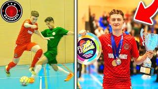 I Played in a PRO FUTSAL MATCH & We WON The League! (Football Skills & Goals)