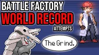 THE WALL! Battle Factory WORLD RECORD Attempts! | Pokemon Emerald