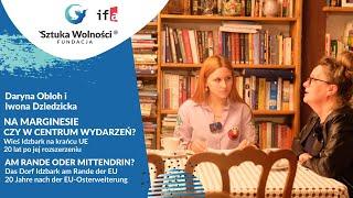 (DE) Am Rande der EU oder mittendrin? Interview von Daryna Obloh mit Iwona Dziedzicka