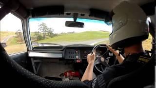 7AGTE AE71 Turbo Corolla Haunted hills Hillclimb Practice 1st lap