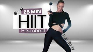 The Ultimate One Dumbbell Workout | Sweaty & Shreddy in 25 Minutes!