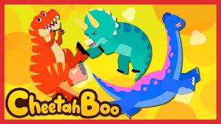 Dinosaur Poo Song  | T-rex | Fun song | for kids | nursery rhymes | #cheetahboo