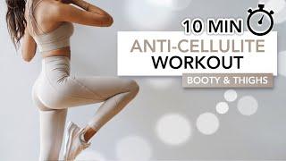 10 MIN ANTI-CELLULITE WORKOUT (Booty & Thighs) | Anti-Selülit Antrenmanı (Kalça/Bacak) | Eylem Abaci