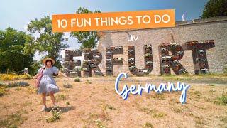 10 Fun Things to Do in Erfurt, Germany [Summer Travel] 4K