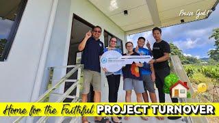 PROJECT TURNOVER: Home for the Faithful | Patakpatak Project