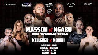 FLOYD MASSON vs YVES NGABU | IBO WORLD TITLE | LIVE AND FREE | 6pm AEST Start