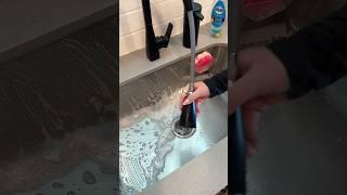 asmr sink clean #asmr #cleantok #asmrsounds #cleaning #home #fyp #shorts