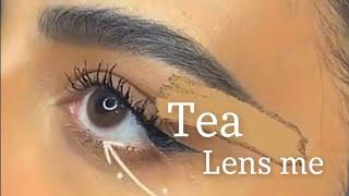 يارا النملة تتكلم عن عدسات لنس مي lens me وتلبس عدسة تي tea 