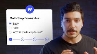 No-code multi-step forms that convert: Webflow tutorial