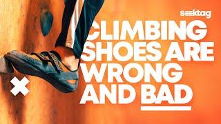 Climbing shoes have a SECRET...