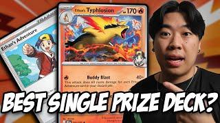 The BEST Single Prize Deck | Ethan's Typhlosion PTCG LIVE GAMEPLAY