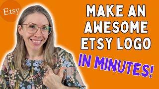 How To Make a Professional Etsy Shop Icon/Logo in Less than 5 Minutes