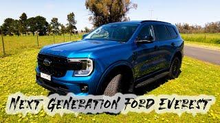 NEXT GENERATION FORD EVEREST - FIRST LOOK Australia