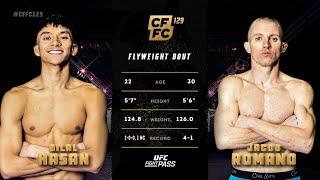 CFFC 129: Bilal Hasan vs Jacob Romano | February 9, 2024