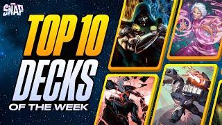 TOP 10 BEST DECKS IN MARVEL SNAP | Weekly Marvel Snap Meta Report #97