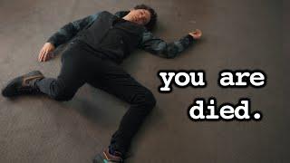 when the death scene takes too long