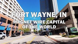 Fort Wayne, Indiana - Driving Tour 4K