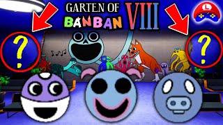 Garten of Banban 8 - The NEW HIDDEN CHARACTERS of the MUTANT FAMILY FINALLY REVEALED!? 