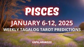 WOW! IHANDA ANG SARILI! OVERALL SHIFTING! ️ PISCES JANUARY 6-12, 2025 WEEKLY TAGALOG #KAPALARAN888