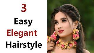 3 Very Easy ans Elegant Hairstyle - New Hairstyle for girls | hairstyle 2025