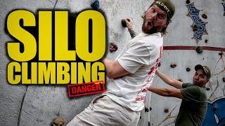 Weltrekord | 40m klettern | Silo Climbing Fehmarn