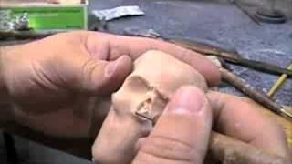 Chuck Ferrell skull13 Sculpting Sergeant Skull