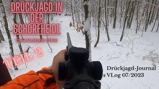 Drückjagd in der Schorfheide (Brandenburg) Tag 2 von 3 (Drückjagd-Journal / Vlog, Folge 07/23)