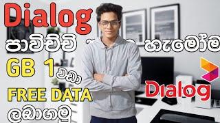 Dialog Free Data New | GB 1 වඩා FREE DATA ගමු | Free Data 2024 | Dialog 1 GB Free Data | Thimika Bro