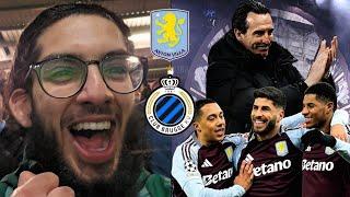 Aston Villa DOMINATE Club Brugge & STORM Into Champions League Quarter Finals! 