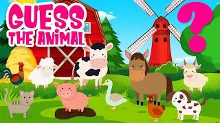 Learn the names and sounds of farm animals for kids  Animal sounds