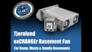 Tjernlund Products Xchanger Reversible Basement Fans, Model# X2D