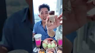 Trà sữa topping khổ qua và thịt kho khiến dân tình tranh cãi #trasua #shorts #yannews