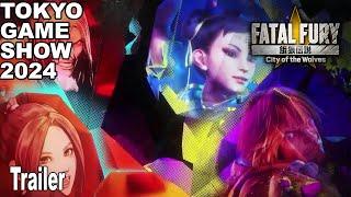 Fatal Fury City of the Wolves Ken & Chun-Li Reveal Trailer TGS 2024