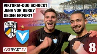 Viktoria-Duo schockt Jena vor dem Derby gegen Erfurt: Jena - Viktoria | Regionalliga Nordost