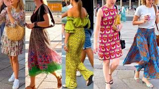 ITALIAN SUMER FASHION | AUGUST 2024 MILAN STREET STYLE 