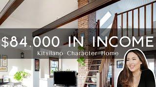 Buy a Home in Vancouver! This Kitsilano Character Home Earns $84,000 in Annual Revenue!