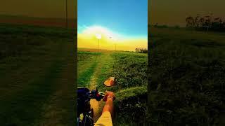 বিকাল এর অপরুপ সুন্দর হাওর  #automobile #lifeisbutadream #travel #nothingimposibleinthisworld #v