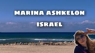 Marina Ashkelon Israel || walking along the seaside || by mhay lyn