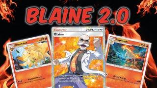 ¡EL NUEVO MAZO de BLAINE DESTROZA a los RIVALES | POKÉMON TCG POCKET