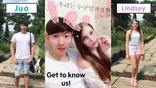 Get To Know Us! AKALoveStory-Juo & Lindsey | AMWF Couple | 국제커플 AKA 주오&린지 알아보기!