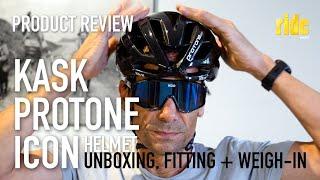 Kask Protone Icon helmet review – unboxing, fitting, sunglass showdown, weigh-in and first comments