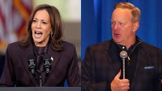 ‘Tone deaf’: Sean Spicer slams Kamala Harris over concession speech