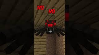 When a Spider gets inside your Minecraft house