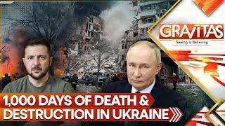 1,000 Days of Death & Destruction in Ukraine: Will Biden's Move Lead to WW III? | GRAVITAS LIVE