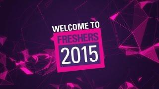 Freshers Introduction 2015