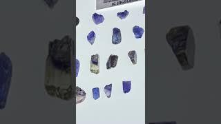 Unheated Tanzanite Collection @higherlimitscrystals.com