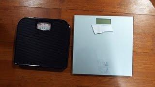 digital vs analog bathroom scales